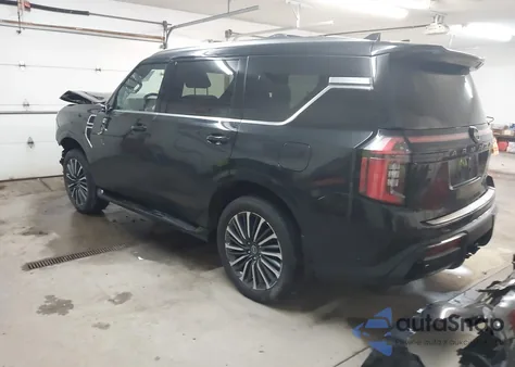 2025 Nissan Armada Platinum Reserve 4Wd z USA, uszkodzony, nr VIN JN8AY3CC0S9201338